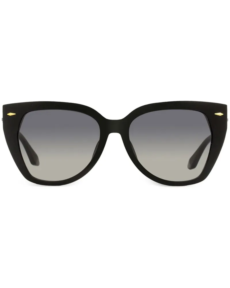 Longines Sonnenbrille im Butterfly-Design - Schwarz Schwarz