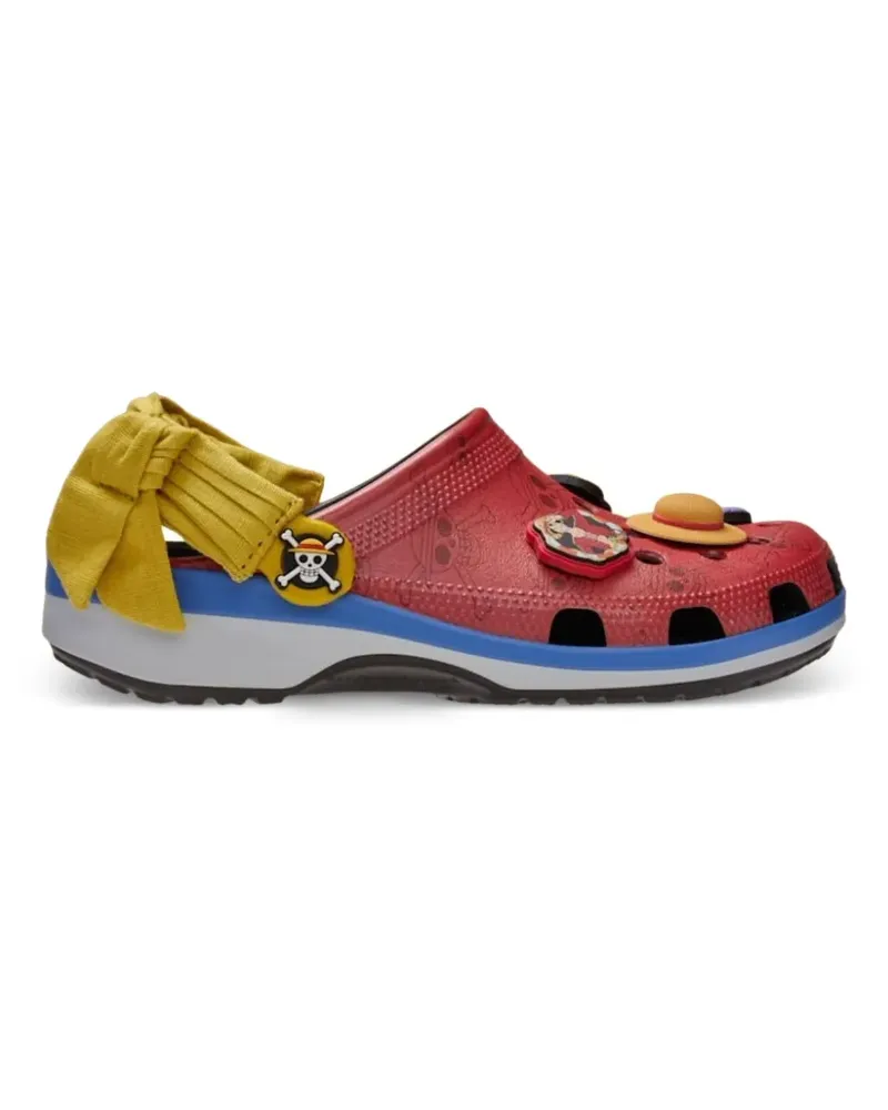 Crocs Classic "One Piece Monkey D. Luffy" Sandalen - Rot Rot