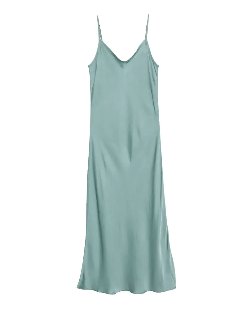 Daniele Fiesoli V-neck midi dress - Grün Grün
