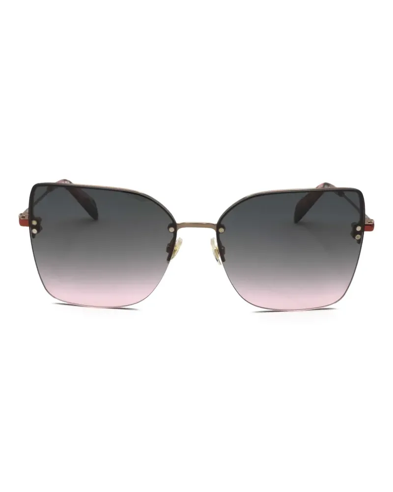 Kate Spade Ariella Sonnenbrille mit eckigem Gestell - Gold Gold