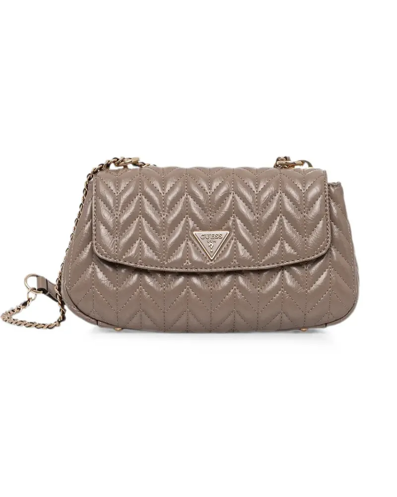 Guess Cheryl quilted shoulder bag - Nude Nude