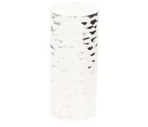 Strukturierte Vase mit Glanzoptik