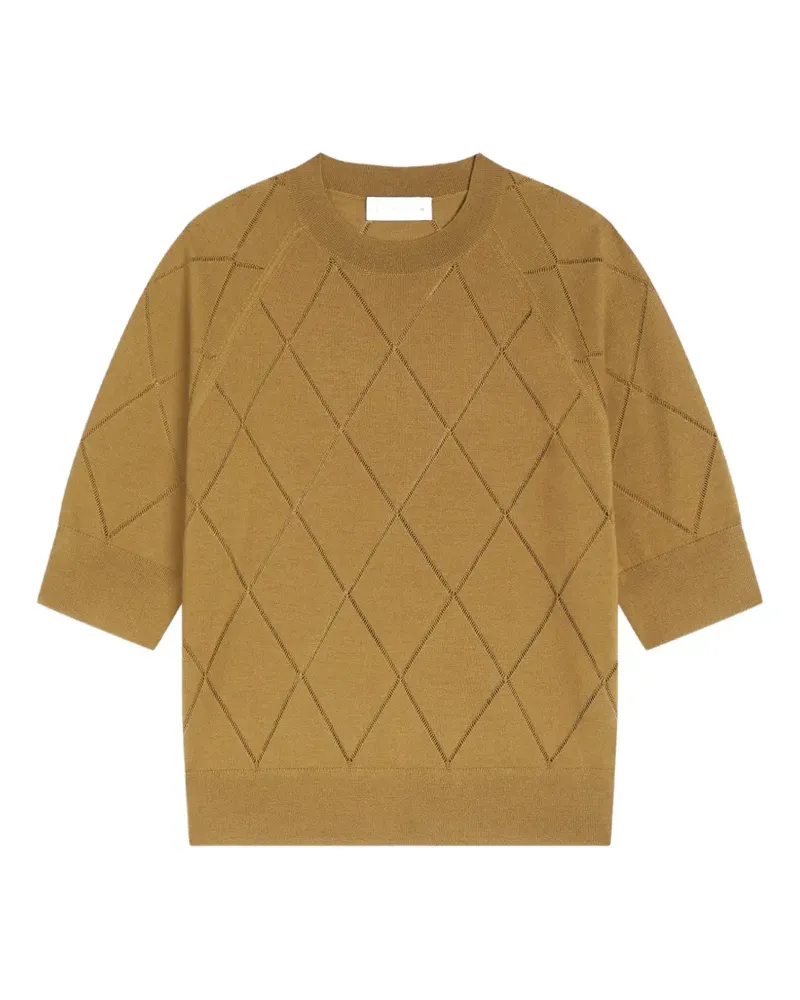Dries van Noten Pullover aus Merinowolle - Braun Braun