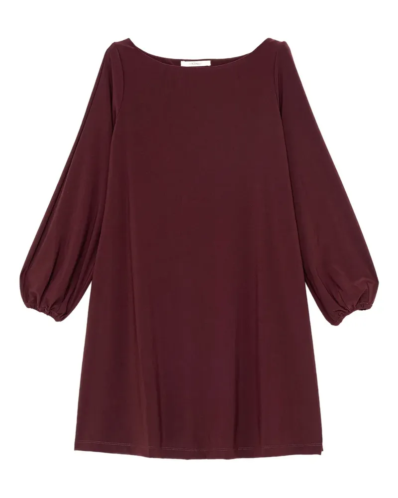 Maliparmi boat-neck balloon-sleeve dress - Rot Rot
