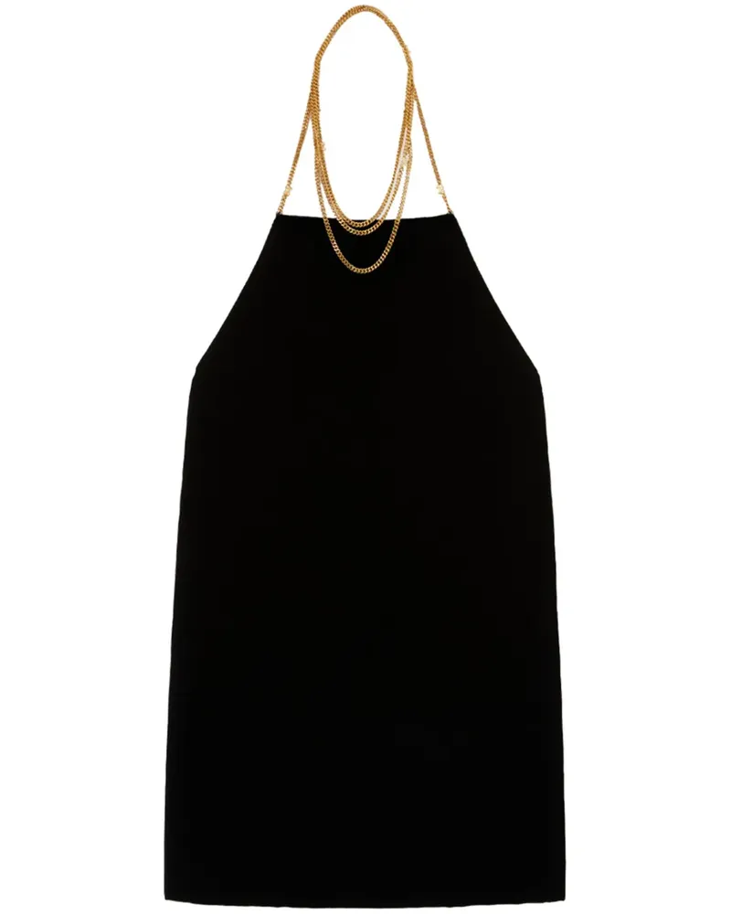 Palm Angels Neckholder-Kleid - Schwarz Schwarz