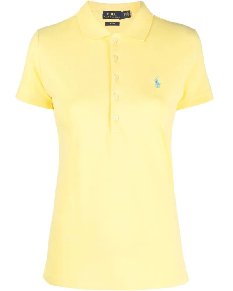 Ralph Lauren Julie Poloshirt mit Logo-Stickerei - Gelb Gelb