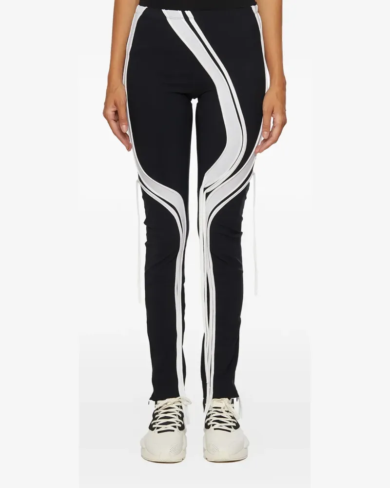 OTTOLINGER lacing leggings - Schwarz Schwarz