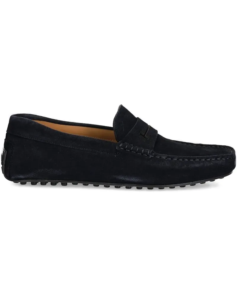 Hackett Penny-Loafer aus Wildleder - Schwarz Schwarz
