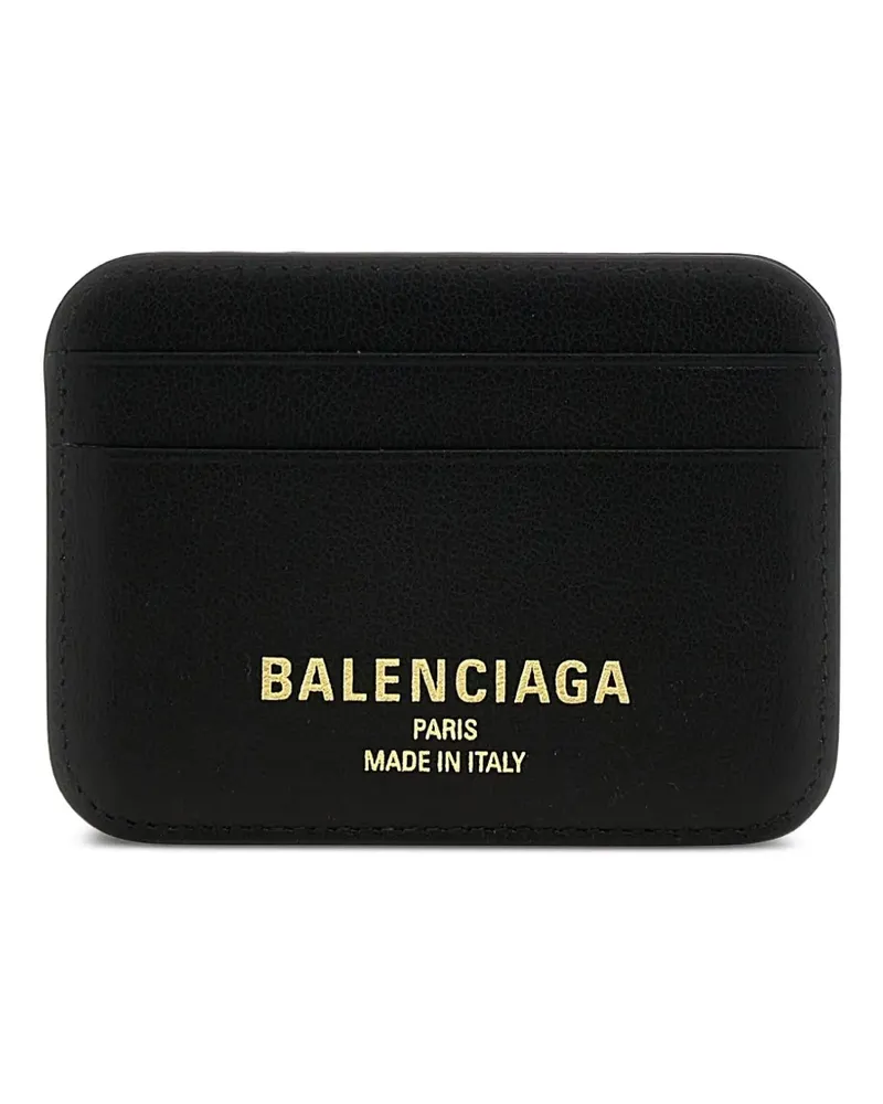 Balenciaga Cash 2.0 Kartenetui - Schwarz Schwarz