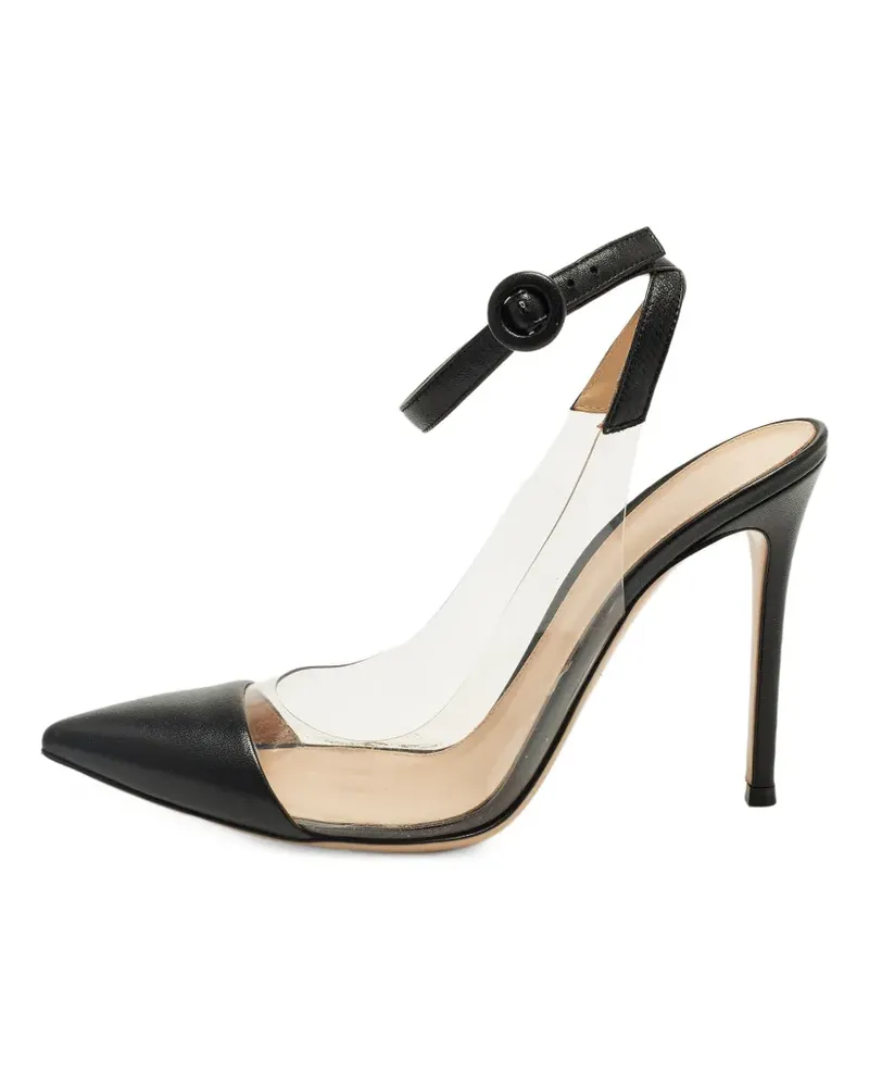 Gianvito Rossi Anise Pumps mit Knöchelriemen - Schwarz Schwarz