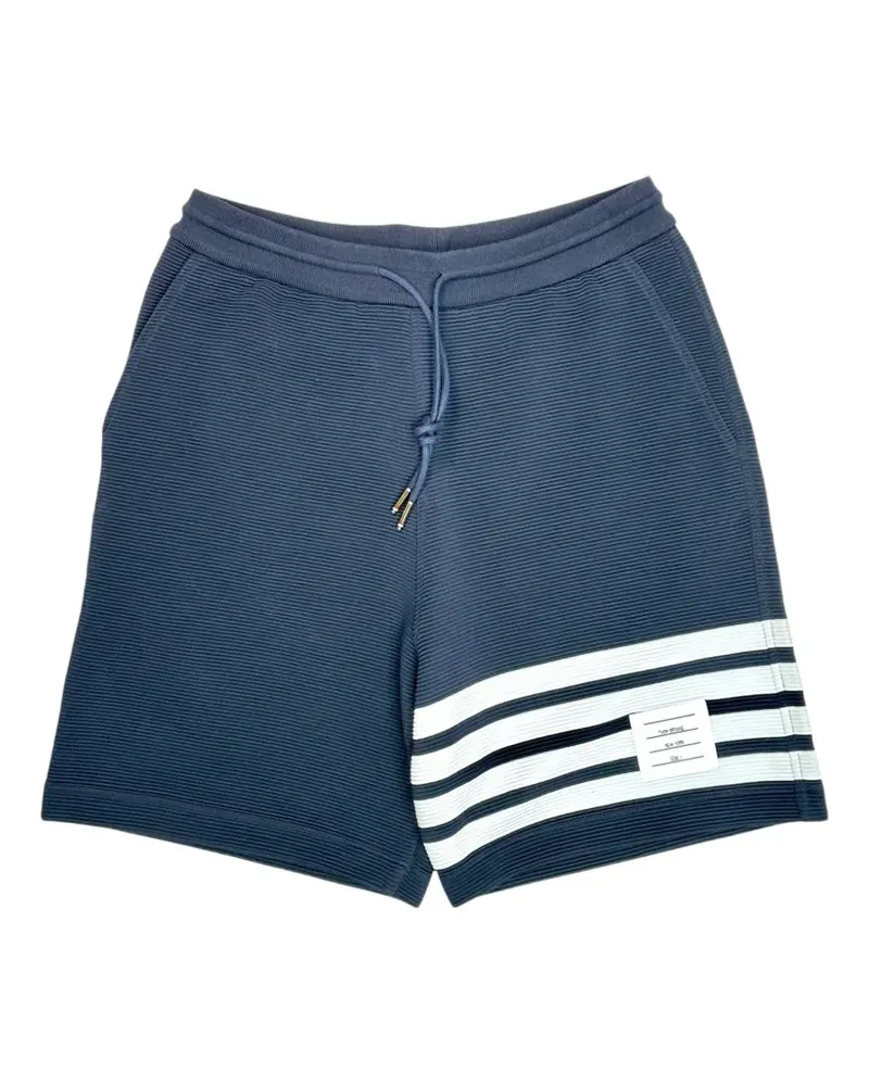 Thom Browne drawstring-fastening shorts - Blau Blau