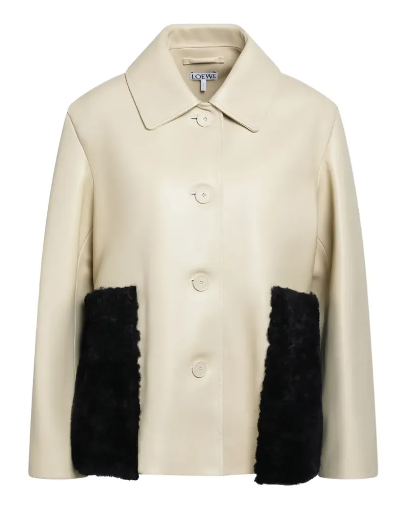 Loewe Jacke aus Lammleder - Nude Nude