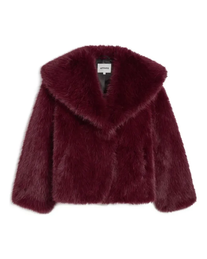 APPARIS Yara single-breasted coat - Rot Rot