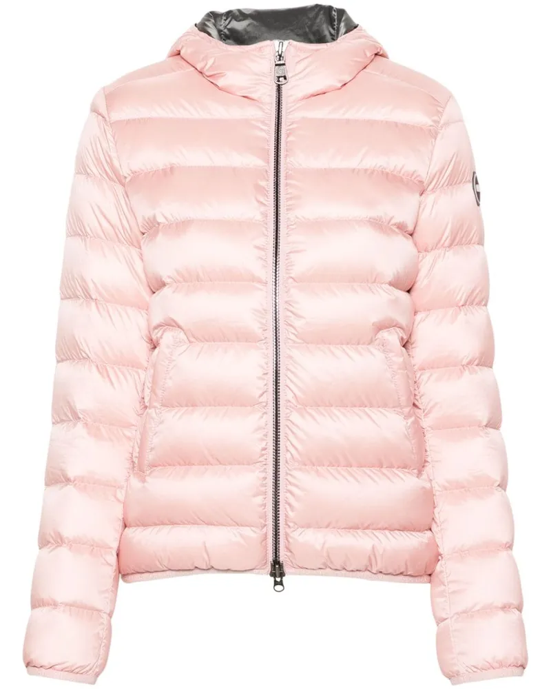 Colmar Gefütterte Jacke mit Logo-Applikation Rosa