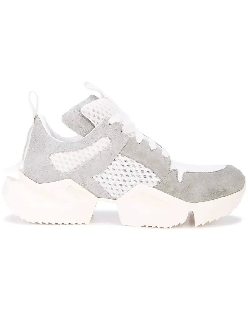 Unravel Sneakers mit Einsätzen - Grau Grau