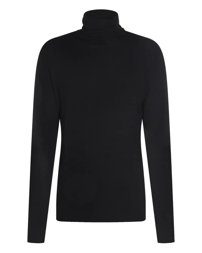 THOM KROM Pullover mit Stehkragen - Schwarz Schwarz