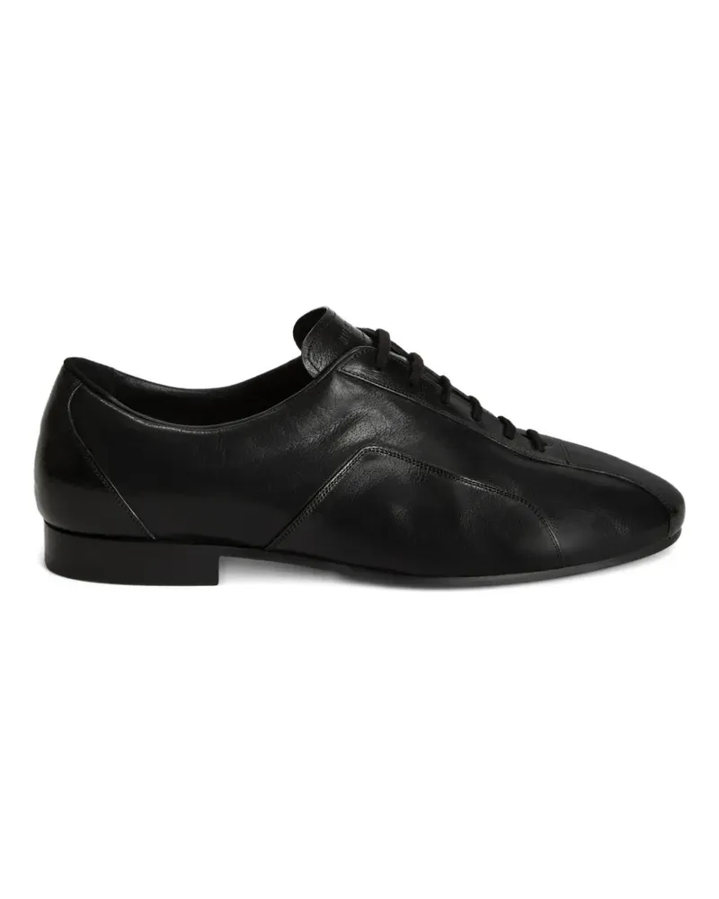 Jil Sander Oxford-Schuhe aus Leder - Schwarz Schwarz