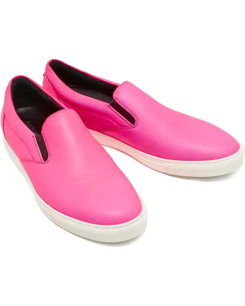 Dsquared2 Pre-owned Sneakers aus Leder - Rosa Rosa