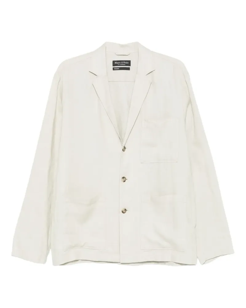 Marc O'Polo Einreihiges Sakko - Grau Grau