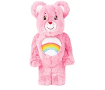 x Care Bears Cheer Bear Costume Version BE@RBRICK Figur - Rosa