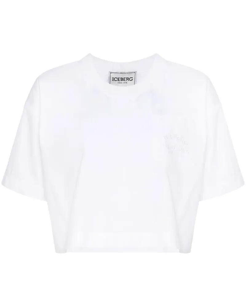 Iceberg Kurzes T-Shirt - Weiß Weiß