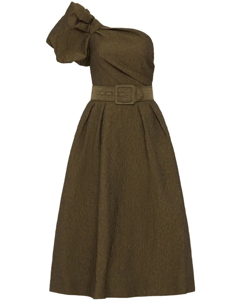 Rebecca Vallance Adalyn Midikleid - Grün Grün