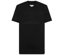 T-Shirt mit V-Ausschnitt
