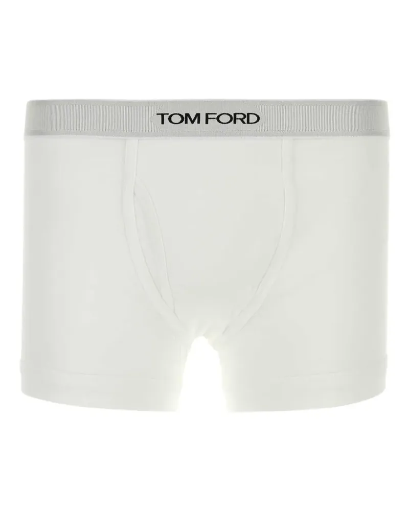 Tom Ford Boxershorts mit Logo-Bund (2er-Set) - Weiß Weiß