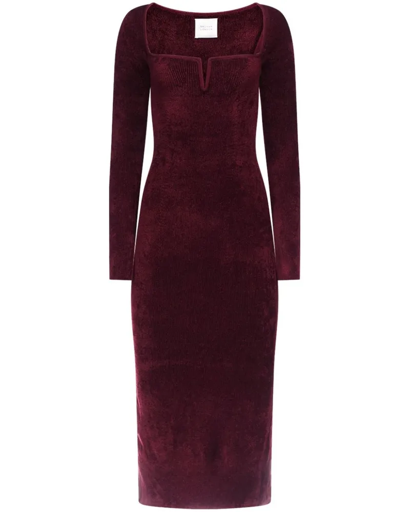 GALVAN Freya Kleid - Rot Rot