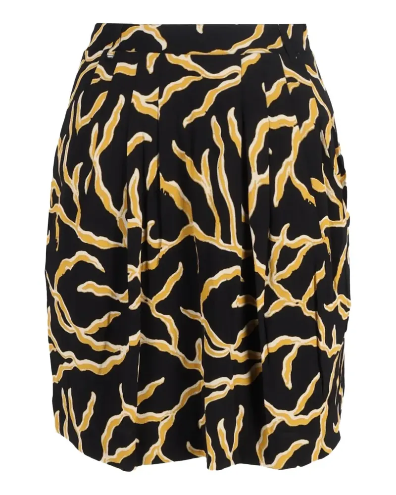 ba&sh Clemy printed mini skirt - Schwarz Schwarz