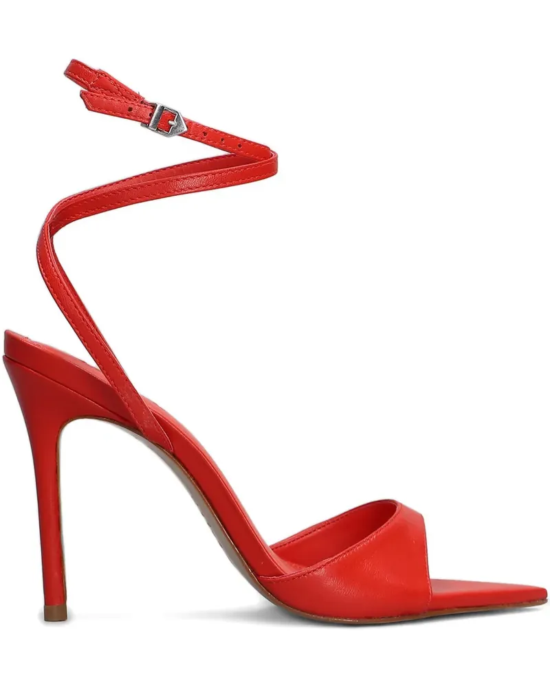 Schutz Sandalen aus Leder 105mm - Rot Rot