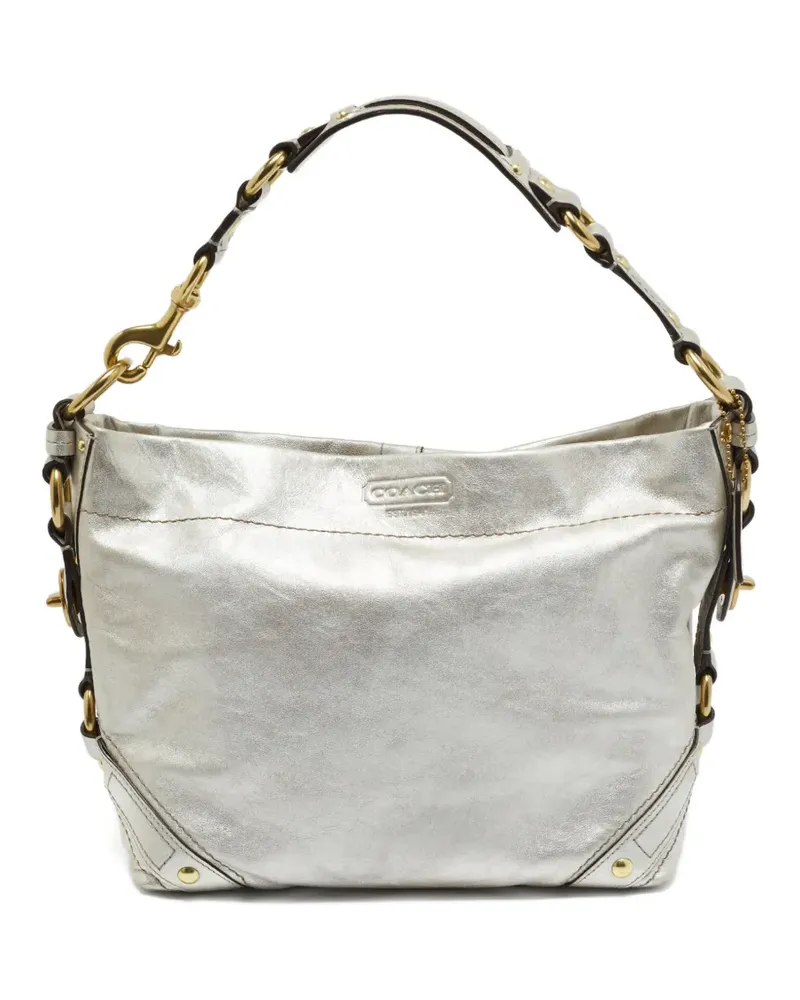 Coach Carly shoulder bag - Silber Silber