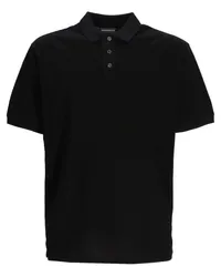 Emporio Armani Poloshirt mit kurzen Ärmeln Schwarz