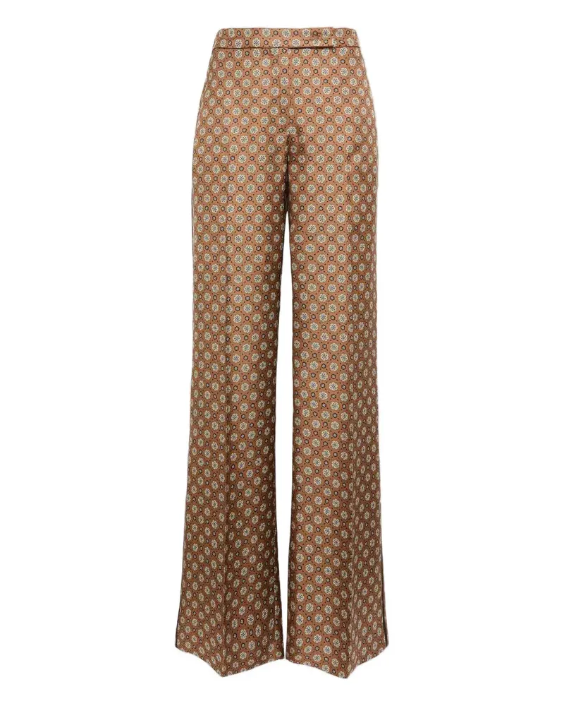 Dorothee Schumacher Gemusterte Graphic Dreams Hose - Braun Braun