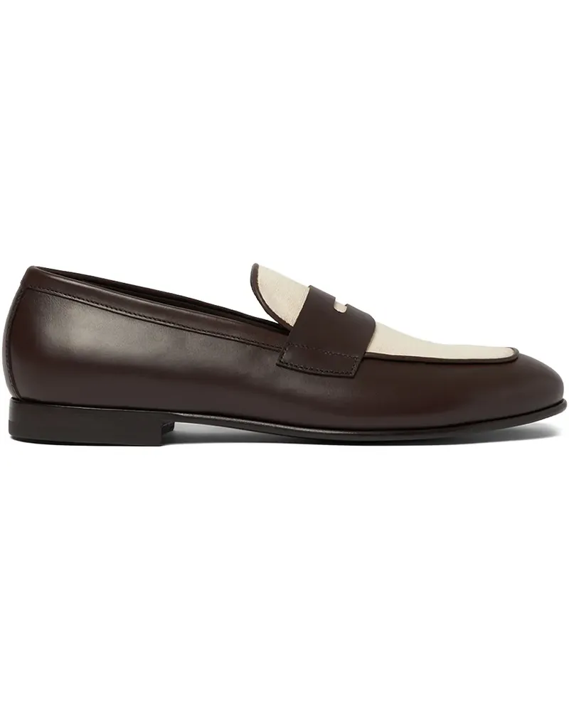 Scarosso Austin Loafer - Braun Braun