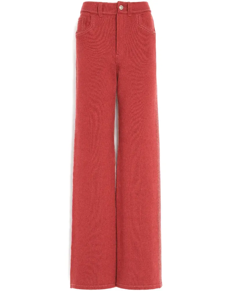 Barrie Hose aus Kaschmir-Baumwolle - Rot Rot