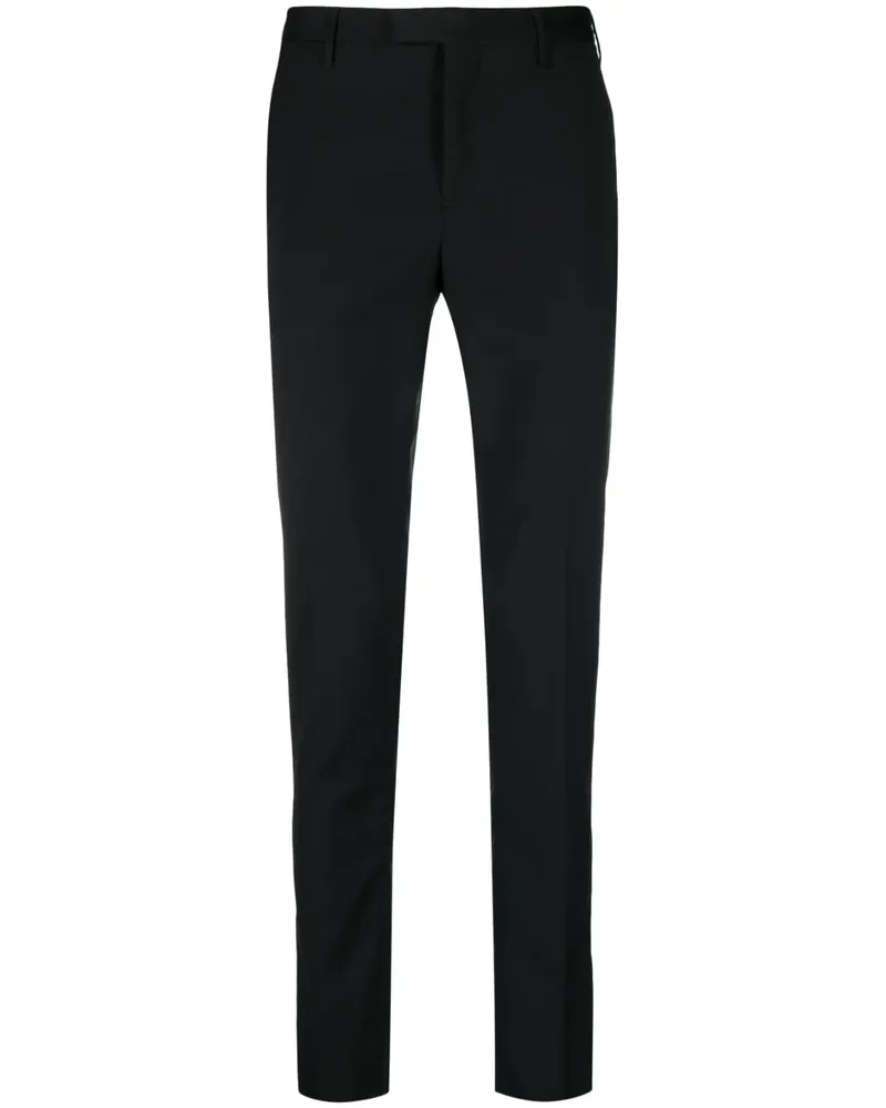 PT TORINO Klassische Slim-Fit-Hose - Schwarz Schwarz