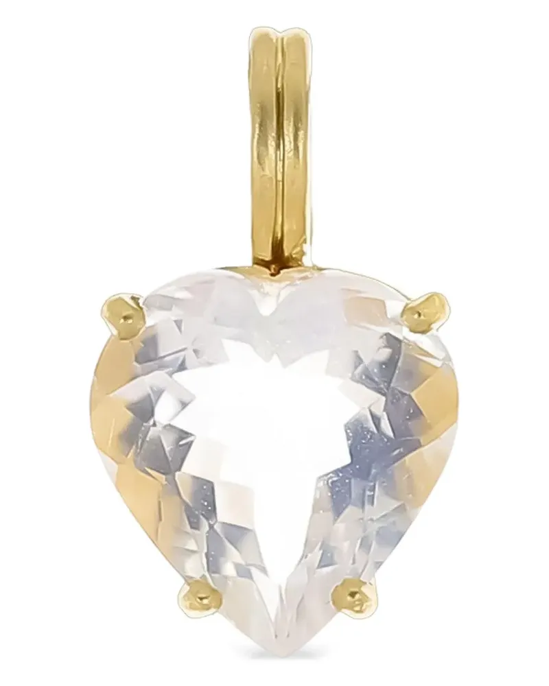 Irene Neuwirth 18K Yellow Gold Heroic Love moonstone pendant Gold