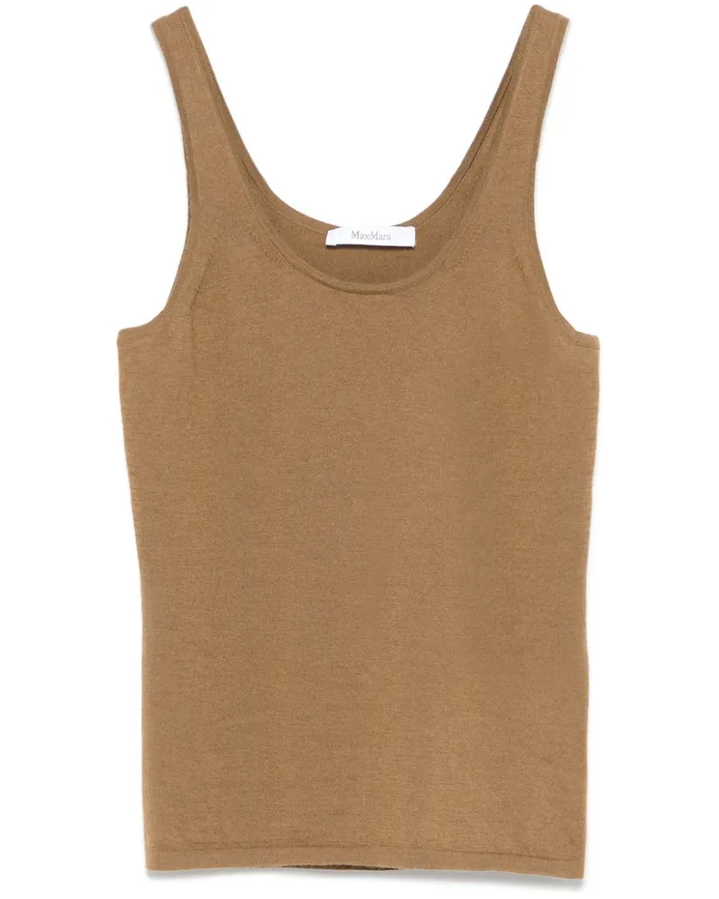 Max Mara Dinda Tanktop - Braun Braun