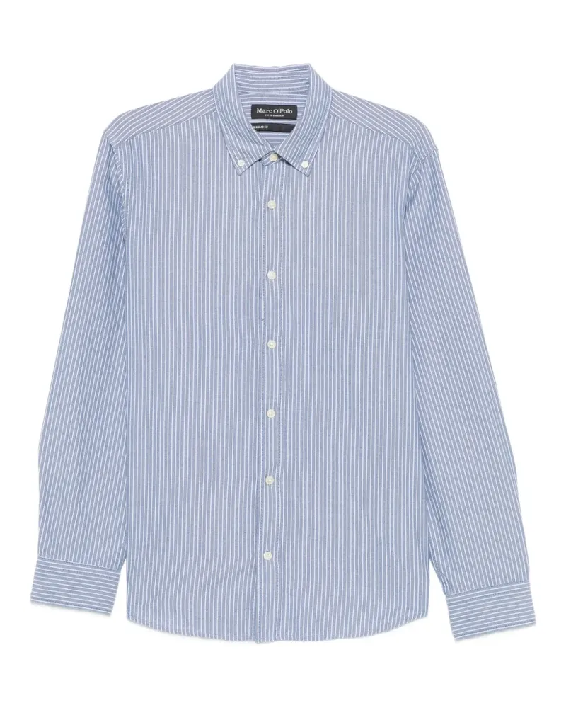 Marc O'Polo Gestreiftes Hemd - Blau Blau