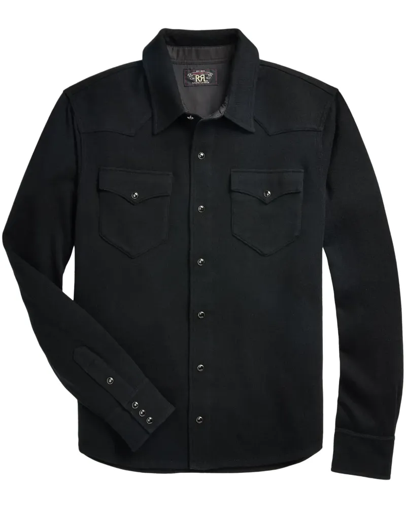 Ralph Lauren Gestricktes Hemd - Blau Blau