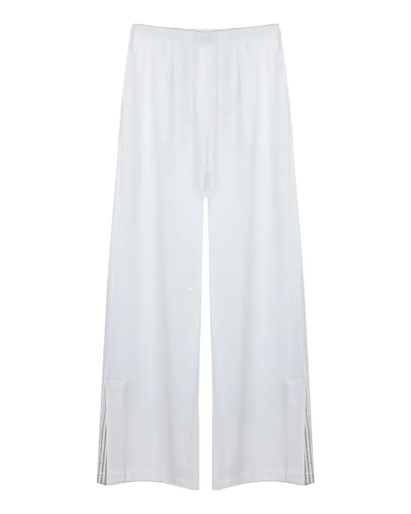 Purotatto wide-leg trousers - Weiß Weiß