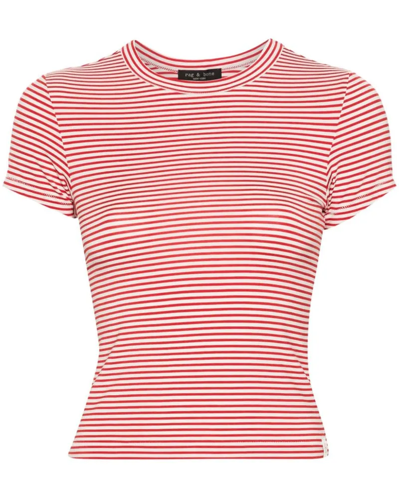 Rag & Bone Luca T-Shirt Rot