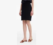 Kurzer Bleistiftrock - Blau