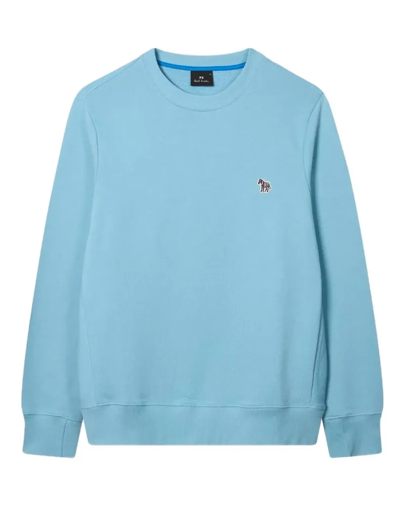 Paul Smith Sweatshirt mit Zebra-Motiv - Blau Blau