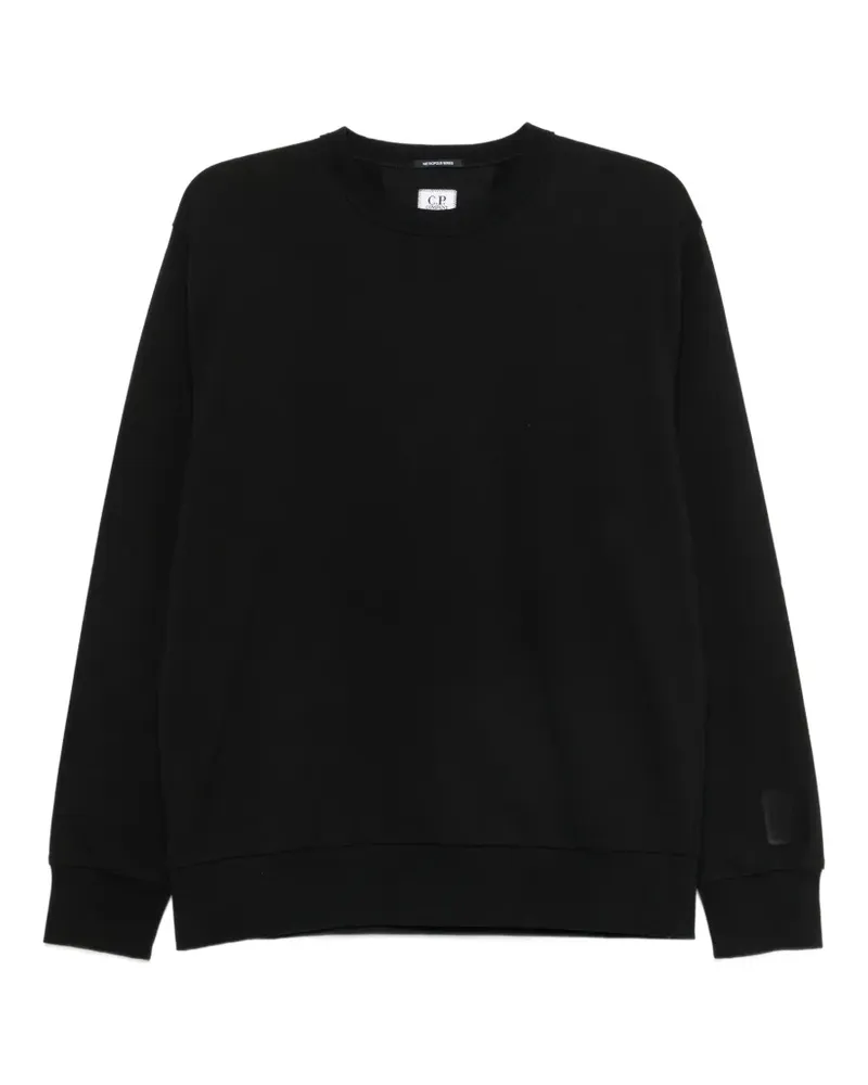 C.P. Company Sweatshirt mit Rundhalsausschnitt - Schwarz Schwarz