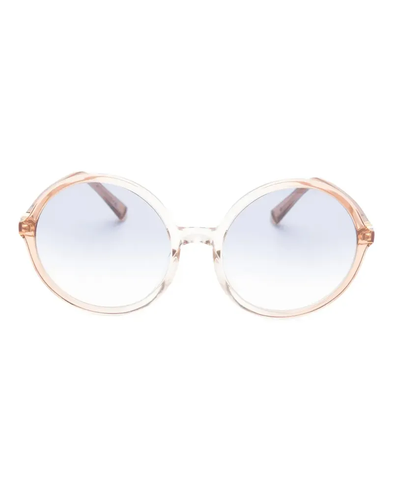 Miu Miu round frame glasses - Braun Braun