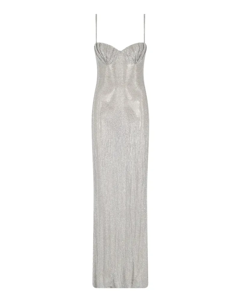 Giuseppe di Morabito crystal embellishment dress - Grau Grau