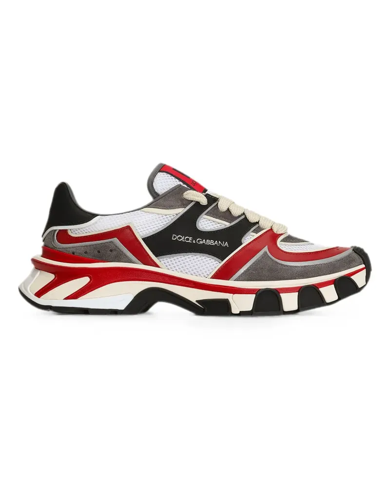 Dolce & Gabbana Sneakers mit Mesh-Einsätzen - Grau Grau