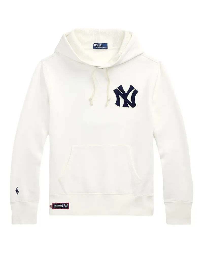 Ralph Lauren x Yankees Fleece-Hoodie - Weiß Weiß